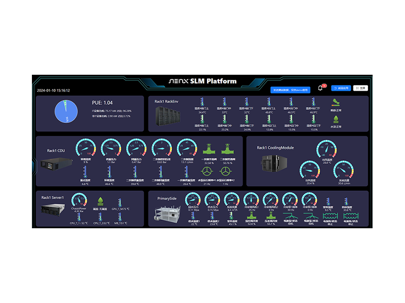 SLM液冷数据中心监控系统
